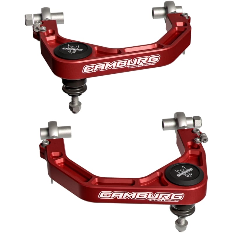 Camburg — Camburg 2024 Toyota Tacoma 2WD/4WD KINETIK V2 Performance Billet X-Joint XL Upper Arms (RED)
Control Arm Kit