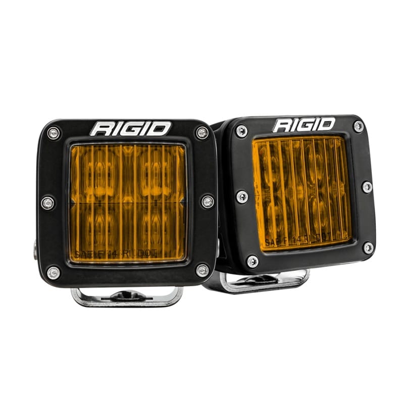 Rigid Industries — D-Series PRO SAE Fog Yellow Pair