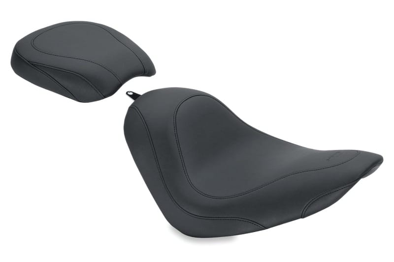 Mustang Motorcycle — Mustang 06-17 Harley Softail Wide Tire (200mm) Wide Tripper Solo Seat - Black