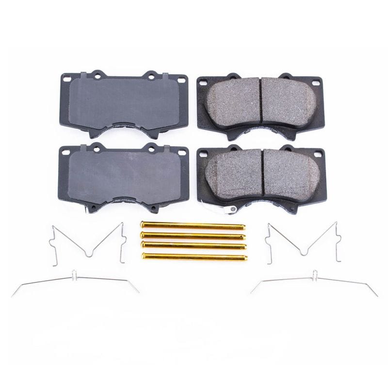 PowerStop — PowerStop - Z17 Low-Dust Ceramic Brake Pads with Hardware