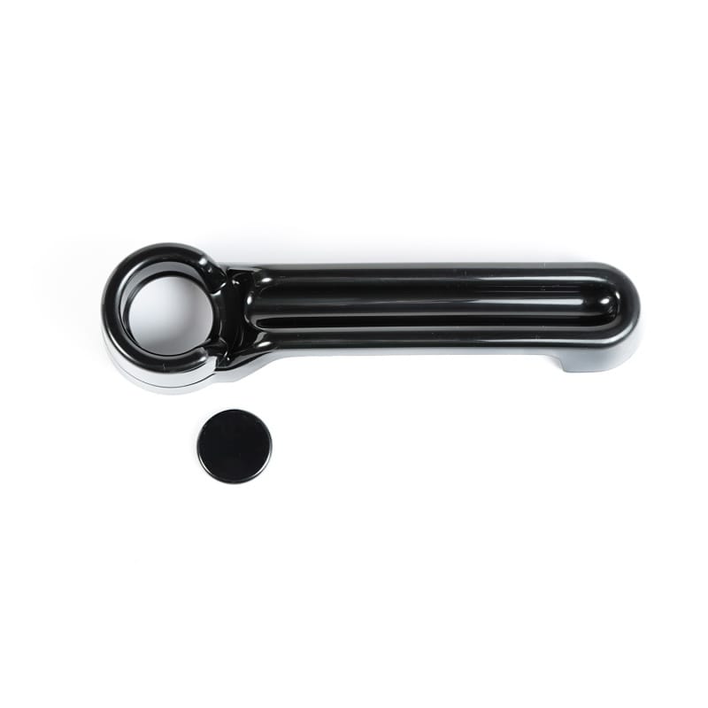 Rugged Ridge — Door Handle Cover, Black, Paintable; 07-18 Jeep Wrangler JK/JKU
Door Handle Cover