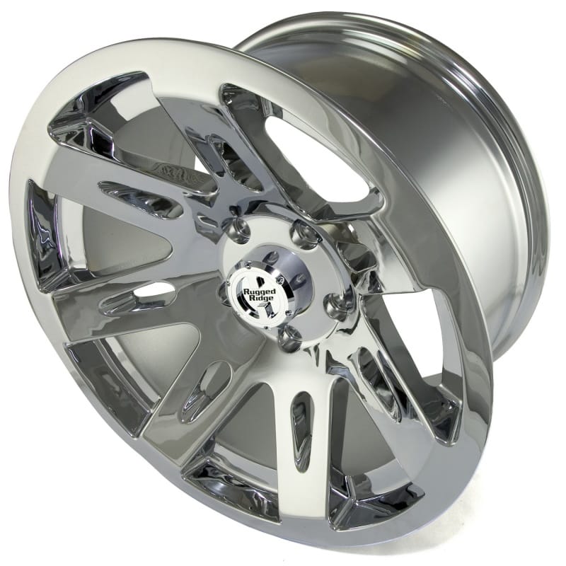 Rugged Ridge — XHD Wheel, 17x9, Chrome; 07-21 Jeep Wrangler/Gladiator
XHD Wheel