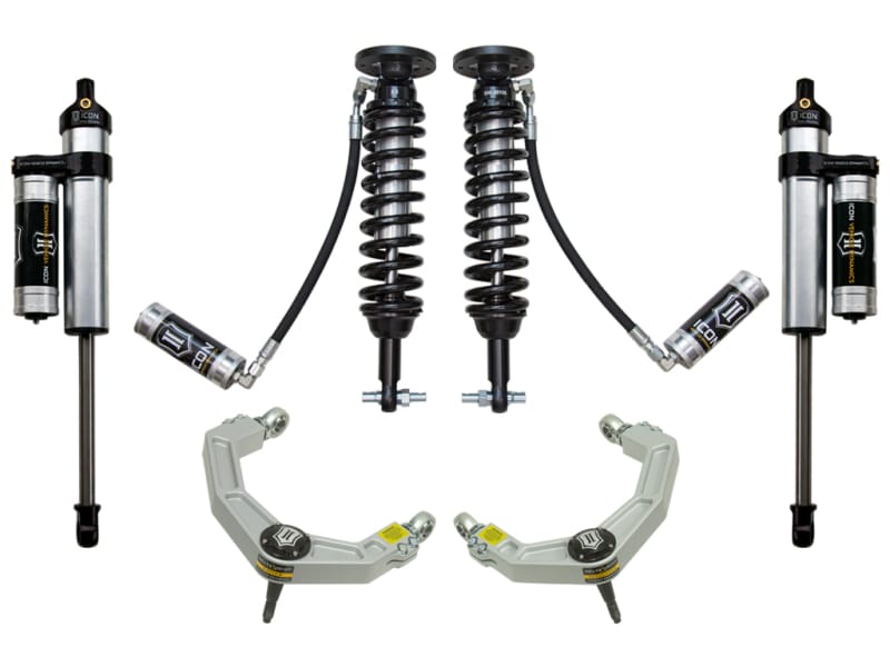 ICON — 2014 FORD F150 2WD 1.75-2.63" STAGE 4 SUSPENSION SYSTEM W BILLET UCA