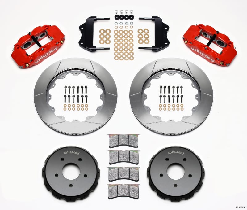 Wilwood — KIT,FRONT,GTO,2004-2006,14.00 ROTOR RED,W/LINES