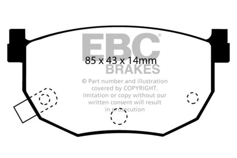 EBC — Ultimax OEM Replacement Brake Pads