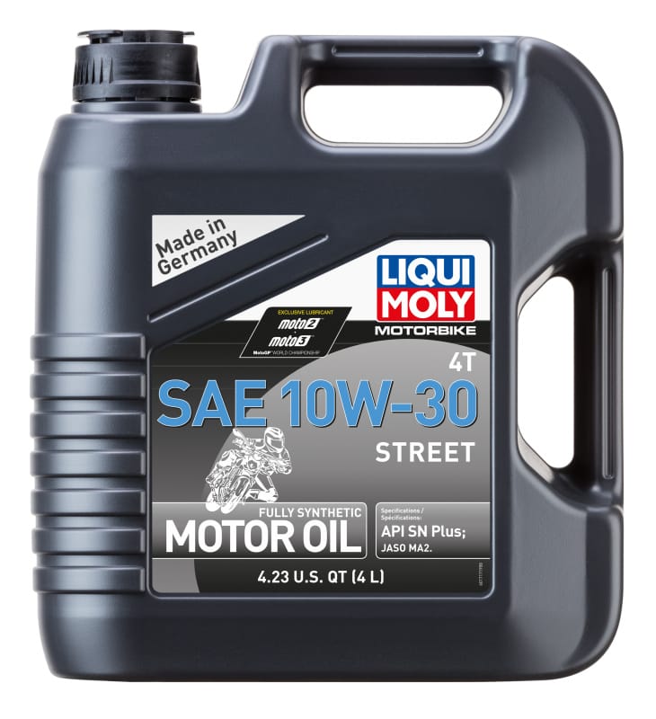 LIQUI MOLY — LIQUI MOLY 4L Motorbike 4T SAE 10W30 Street