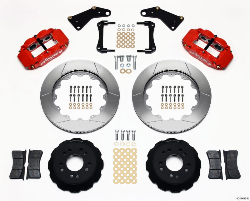 Wilwood — KIT,FRONT,VETTE,65-82,FNSL6R,14.00 ROTOR RED