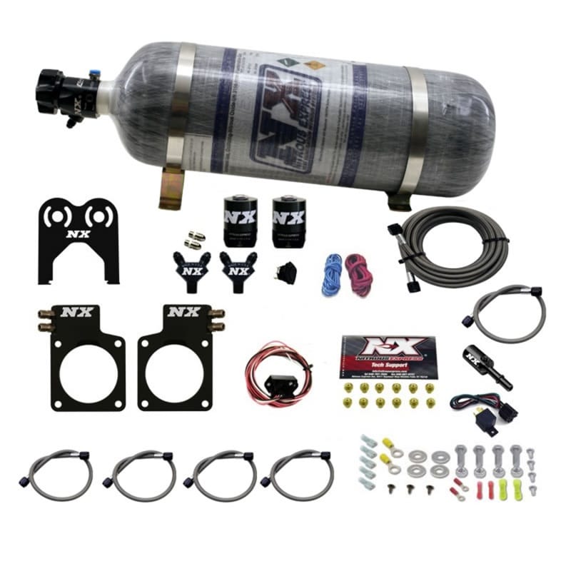 Nitrous Express — NISSAN GT-R NITROUS PLATE SYSTEM (35-300HP) W/ COMPOSITE BOTTLE
Nitrous Oxide Injection System Kit