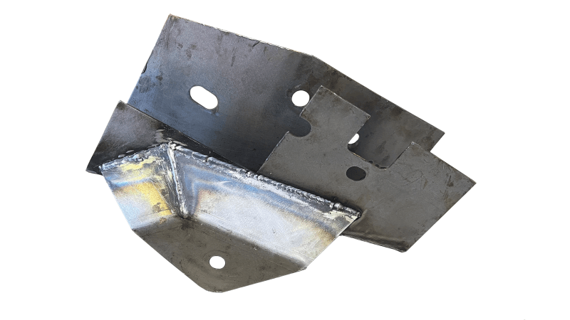RustBuster — Rust Buster 2004-2008 Ford F-150 Center Rear Frame Section with ward Leaf Spring Mount - Left