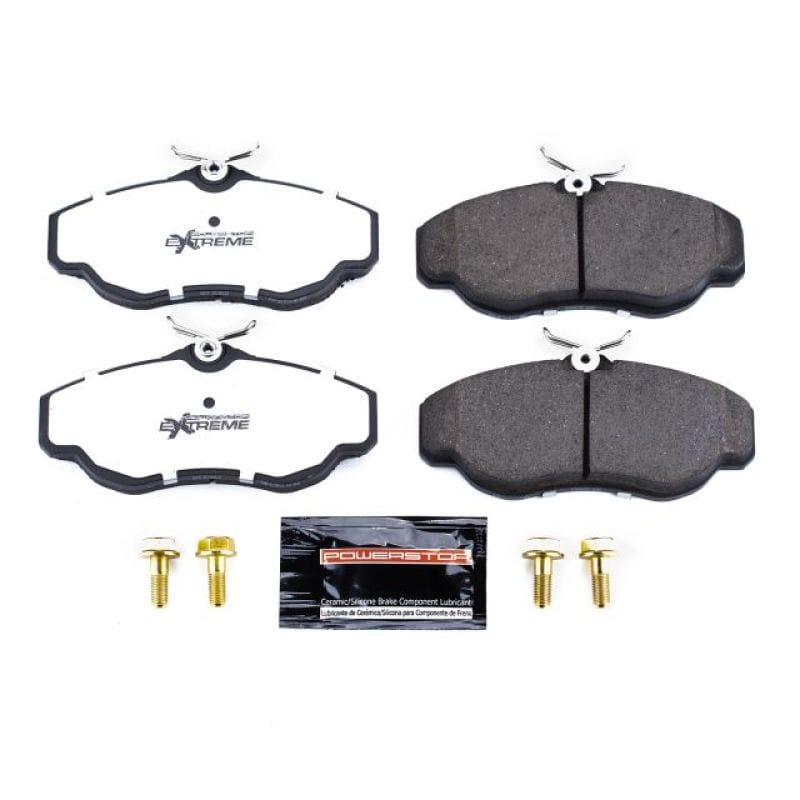 PowerStop — PowerStop - Z36 Truck and SUV Carbon-Fiber Ceramic Brake Pads with Hardware Kit