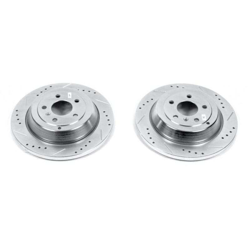 PowerStop — PowerStop Evolution Performance Drilled, Slotted & Plated Brake Rotor Pair