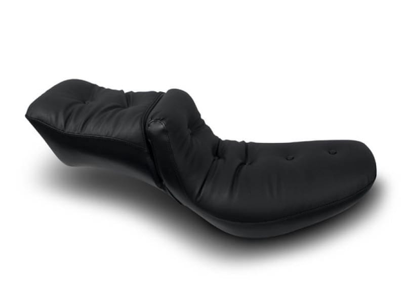 Mustang Motorcycle — Mustang 58-84 Harley FX/FL Duke Extra Wide 1PC Seat Regal - Black
