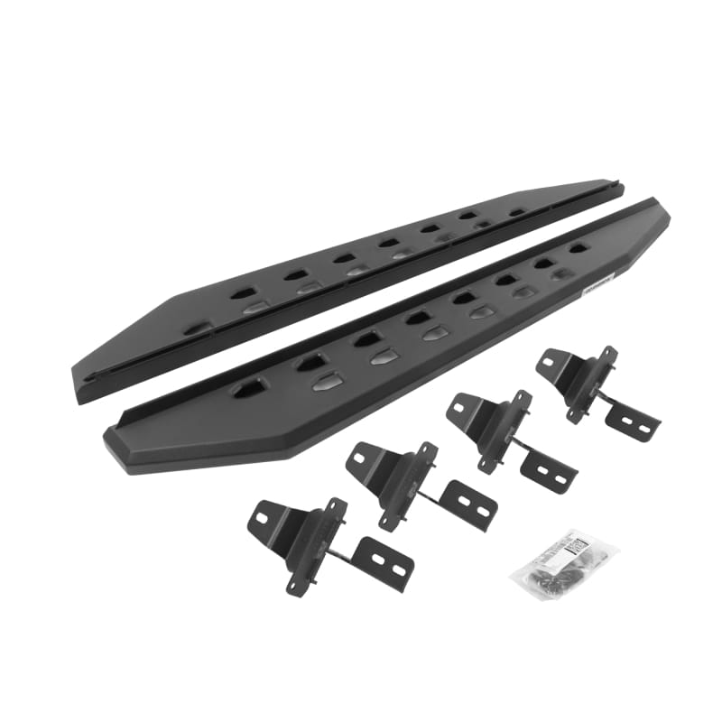 Go Rhino — RB20 Slim Line Running Boards with Mounting Brackets Kit