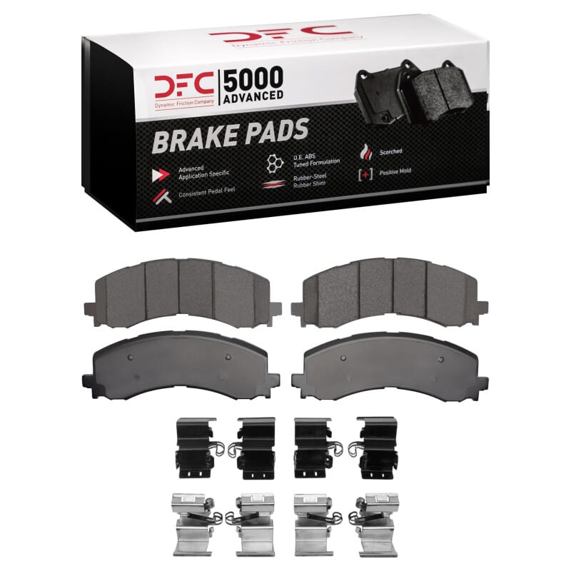 DFC — DFC 5000 Advanced Brake Pads - Ceramic and Hardware Kit