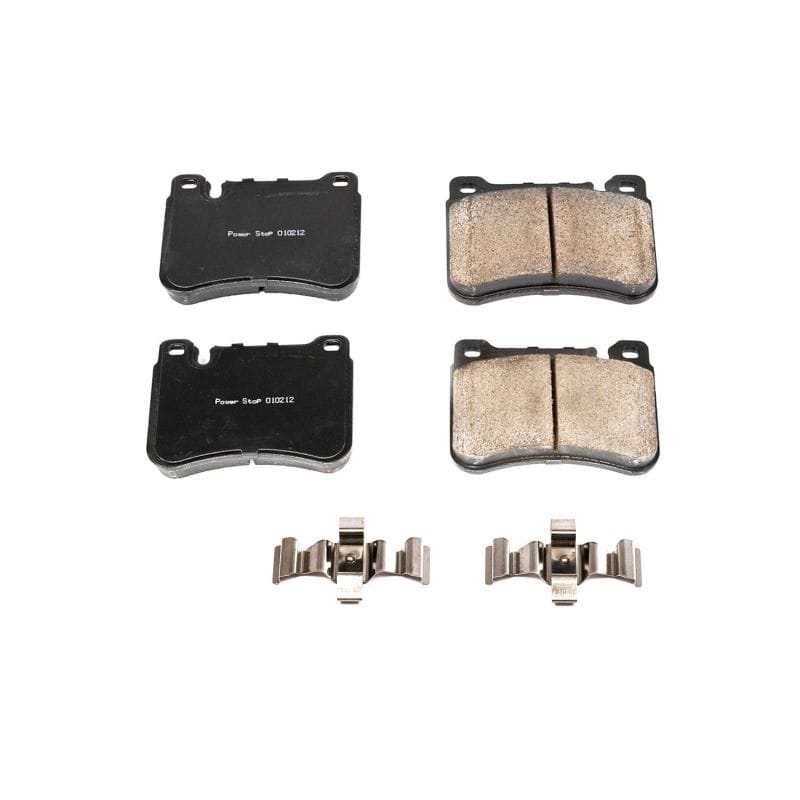 PowerStop — PowerStop - Z17 Low-Dust Ceramic Brake Pads with Hardware