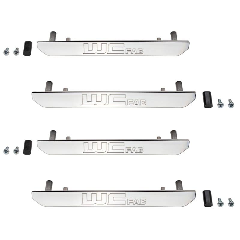 Wehrli — Wehrli 2020+ GMC 2500/3500HD Fender Flare Marker Light Delete Kit w/Logo - Raw Finish
MrkLt D 20-25 Log R