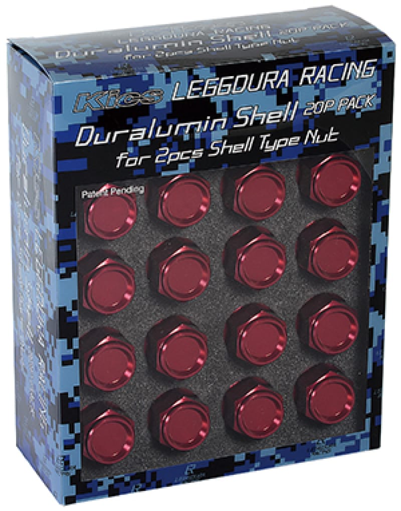 Project Kics — Project Kics Leggdura Racing Shell Type CL35 - Red (20pc)