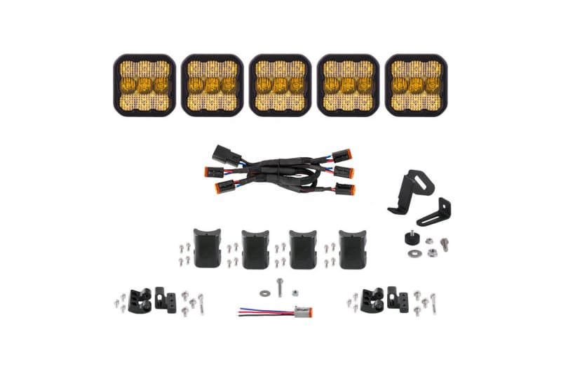 Diode Dynamics — Pod light featuring advanced TIR optics for high efficiency and focus.