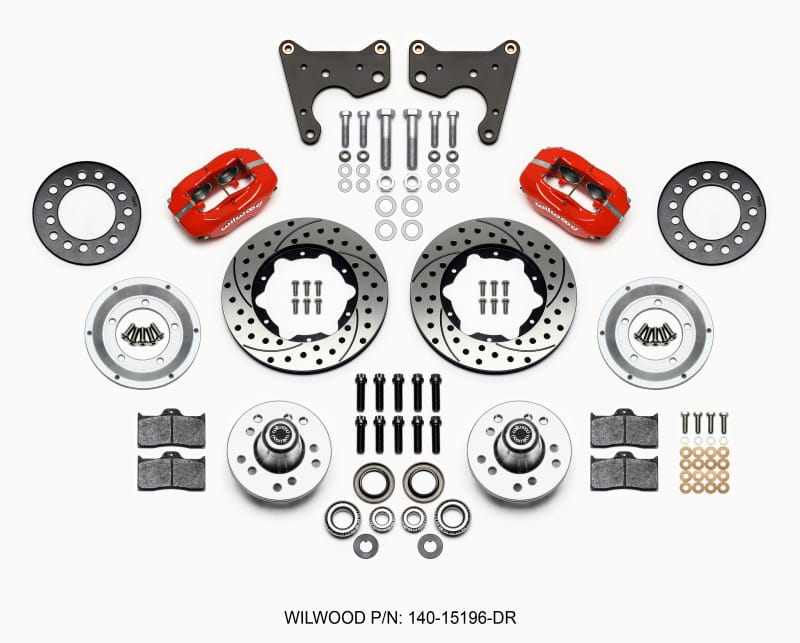 Wilwood — KIT,FRONT,MOPAR,C-BODY,DRUM,FDLI,11.00 SRP,RED