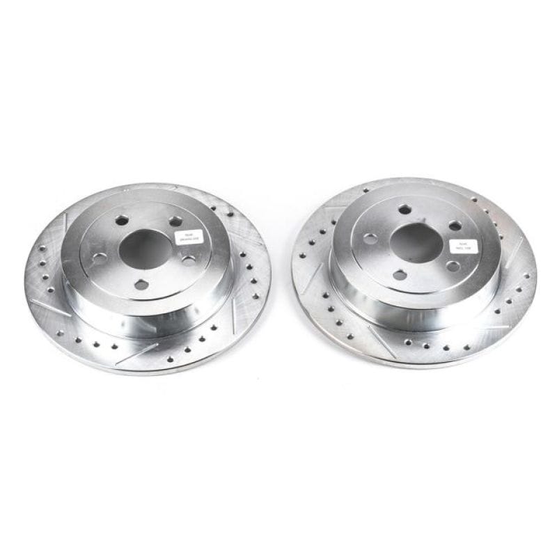 PowerStop — PowerStop Evolution Performance Drilled, Slotted & Plated Brake Rotor Pair