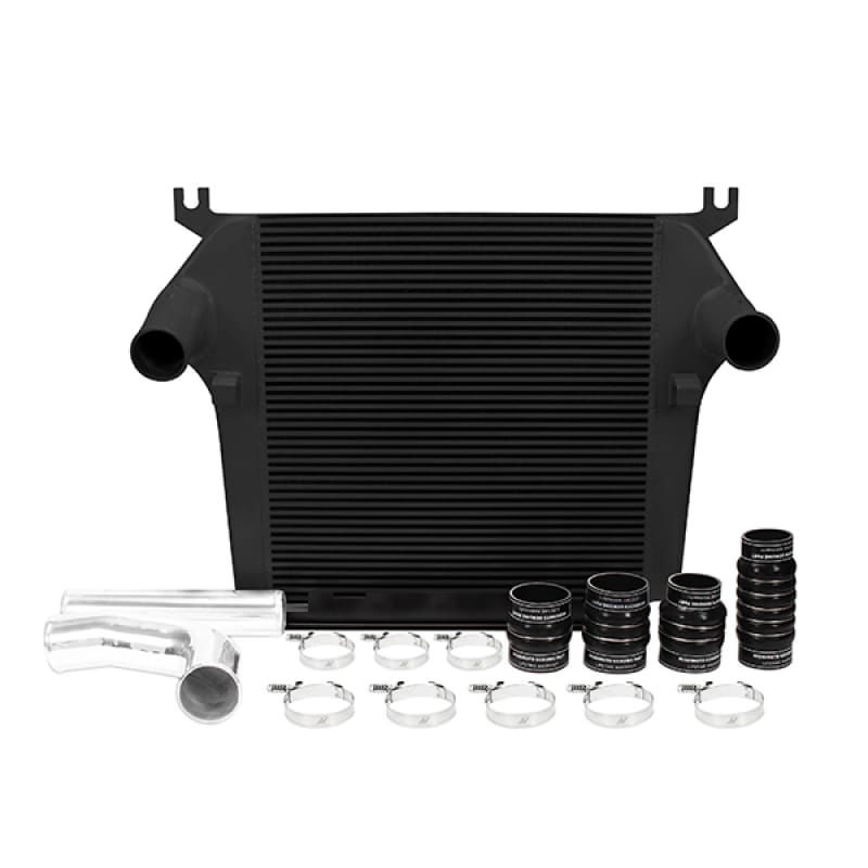 Mishimoto — Intercooler Kit, Black/Polished, fits Dodge 6.7L Cummins 2010-2012
Dodge 6.7L Cummins Intercooler Kit