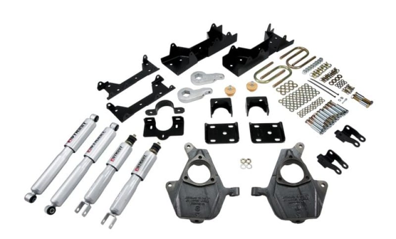 Belltech — LOWERING KIT W/ SP SHOCKS (FRONT TORSION BAR SUSPENSION ONLY) - 662SP
Front And Rear Complete Kit W/ Street Performance Shocks