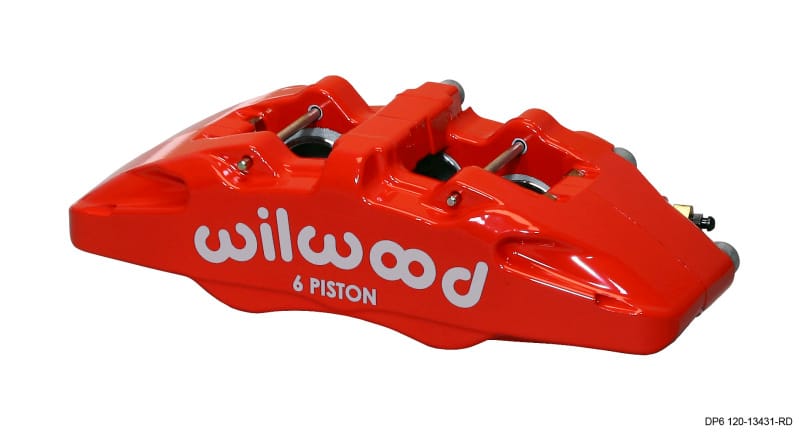 Wilwood — CALIPER,DP6,1.62/1.38/1.38,.38 ROTOR L/H,RED
