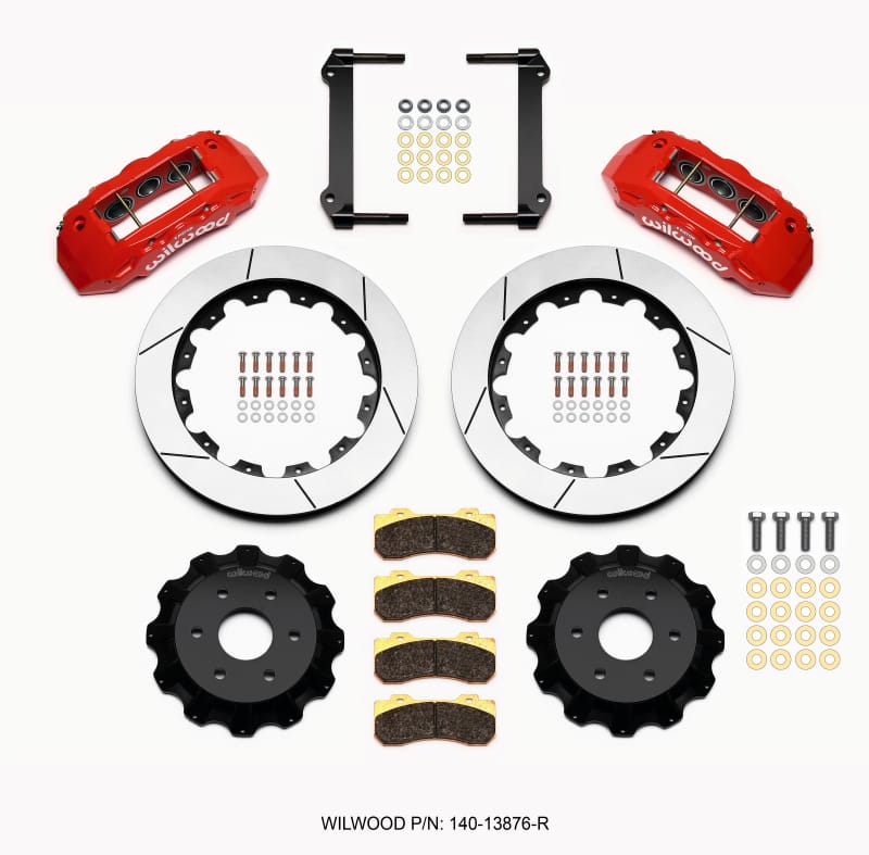 Wilwood — KIT,FRONT,TX6R,GM TRK/SUV,1500 SERIES 99-2018,16.00 ROTOR,RED