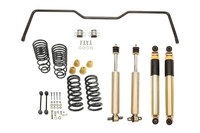 Belltech — PERFORMANCE HANDLING KIT PLUS W/ DAMPING ADJUSTABLE SHOCKS & SWAY BAR - 964HKP
Complete Kit Inc. Damping Adjustable Street Performance Shocks & Rear Sway Bar
