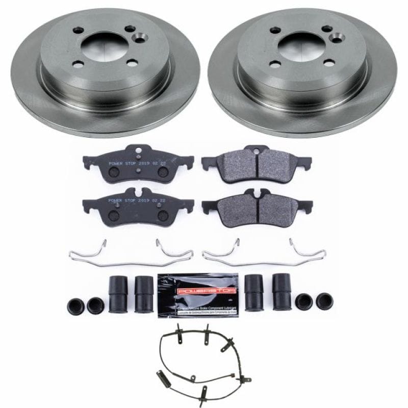 PowerStop — Track Day Spec High-Performance Brake Pad and Rotor Kit