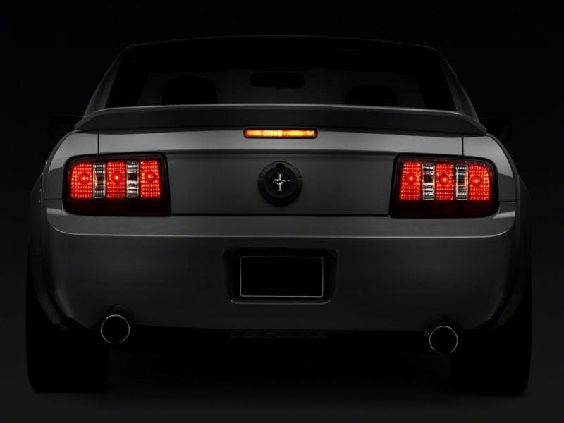 Raxiom — Raxiom 05-09 Ford Mustang Coyote Tail Lights- Blk Housing (Smoked Lens)
Lights