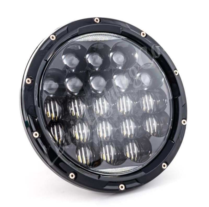 Letric Lighting — 7" LED Multi-Mini Headlamp, Agressive, Black