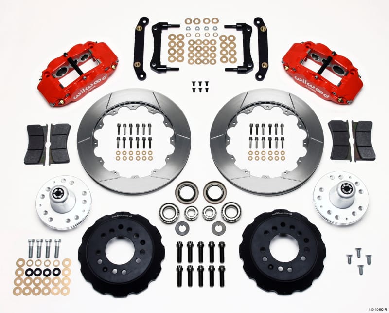 Wilwood — KIT,FRONT,CAMARO,79-81,FNSL6R,BIG BRAKE 12.88 ROTOR,RED