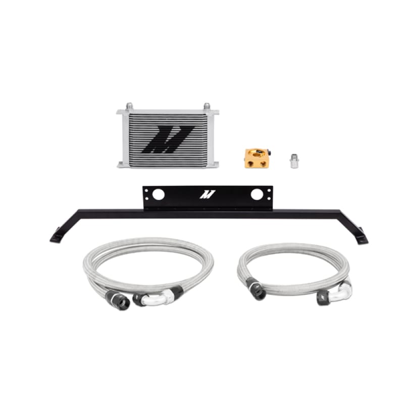 Mishimoto — Oil Cooler Kit, Silver, Thermostatic, fits Ford Mustang 5.0L 2011-2014
Ford Mustang 5.0L Oil Cooler Kit