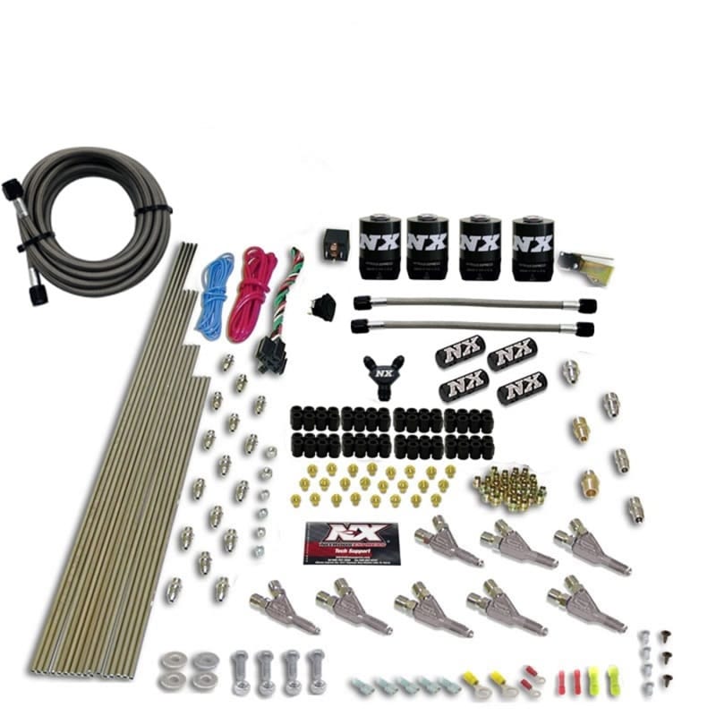 Nitrous Express — Nitrous Express Vortech Nozzle Nitrous Kit (200-500HP) Gas w/Dist Block & 4 Solenoids w/o Bottle
Injection System Kit
N2OSys