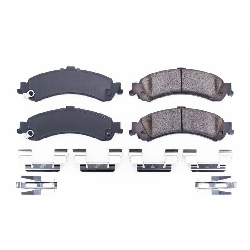 PowerStop — PowerStop - Z17 Low-Dust Ceramic Brake Pads with Hardware