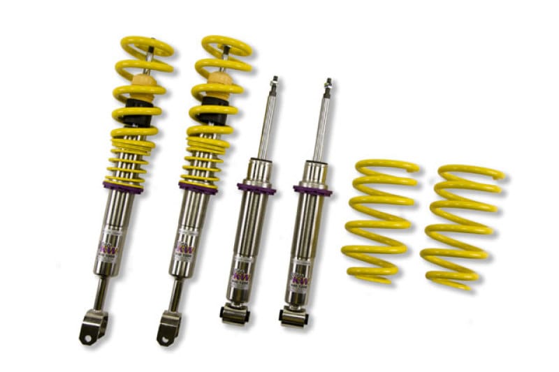 KW — Height adjustable stainless steel coilovers with adjustable rebound damping
KW COILOVER KIT V2 - 15210026