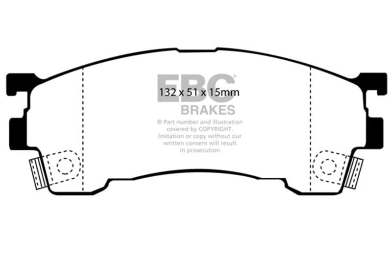 EBC — Ultimax OEM Replacement Brake Pads