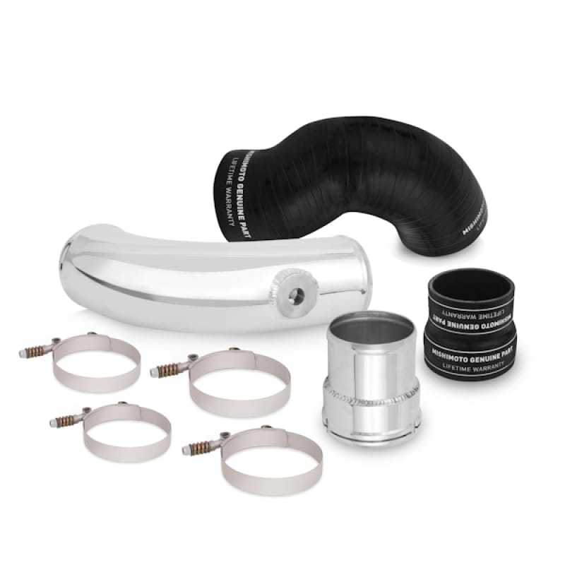 Mishimoto — Intercooler Pipe Kit, Black, Cold-side, fits Ford 6.7L Powerstroke 2017+