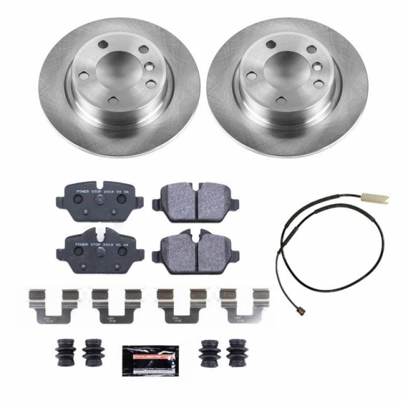 PowerStop — Track Day High-Performance Brake Pad and Rotor Kit