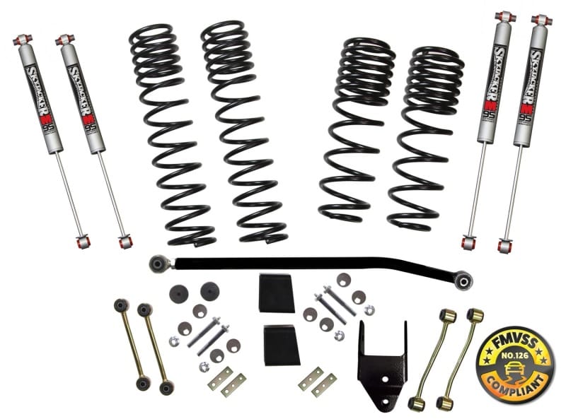 Skyjacker — Jeep Wrangler JL 2-Door 4WD 3.5 in. Dual Rate-Long Travel Lift Kit System with M
