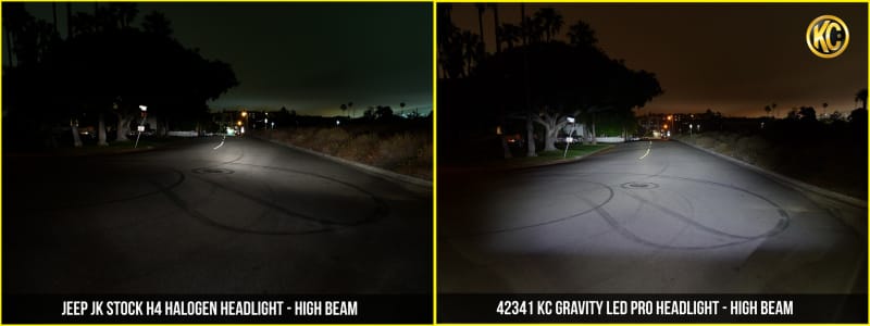 KC HiLiTES — KC HiLiTES 07-18 Jeep JK (Not for Rubicon/Sahara) 7in. Gravity LED Pro DOT Headlight (Pair Pack Sys)
Gravity LEDs