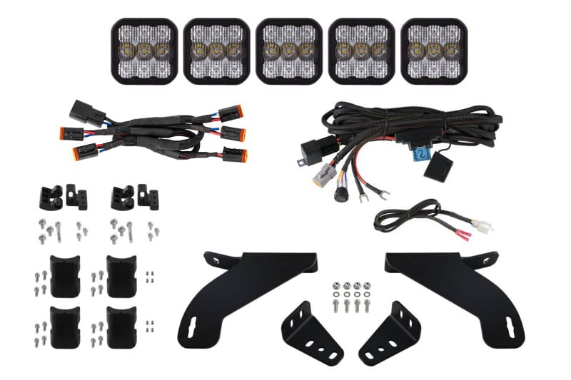 Diode Dynamics — Pod light featuring advanced TIR optics for high efficiency and focus.