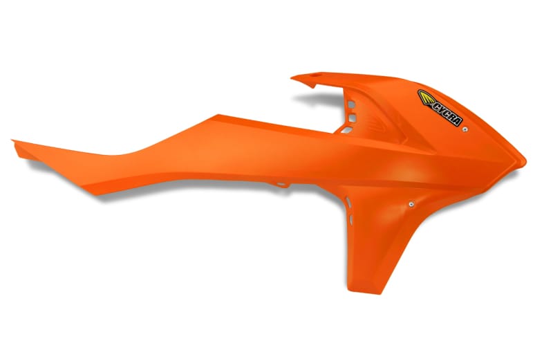 Cycra — Cycra Powerflow Intake Radiator Shrouds - Flo. Orange