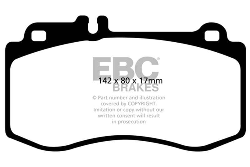 EBC — Redstuff Ceramic Low Dust Brake Pads