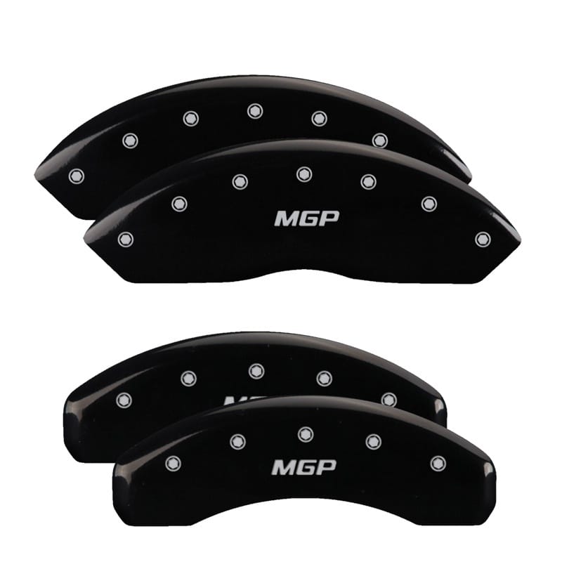 MGP — MGP 4 Caliper Covers Engraved Front & Rear MGP Black finish silver ch
Caliper Covers