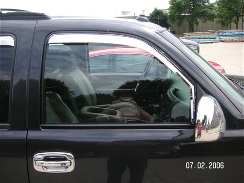 Putco — Element Chrome Window Visor In Channel
