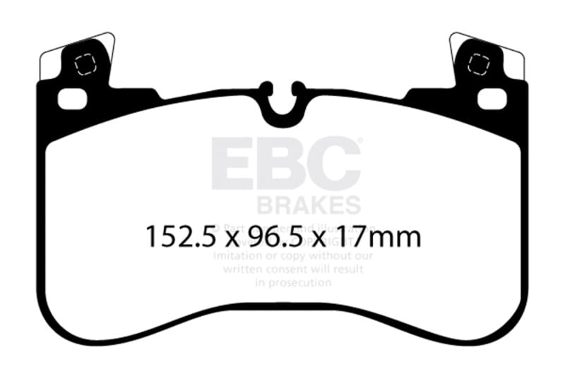 EBC — 6000 Series Greenstuff Truck/SUV Brakes Disc Pads