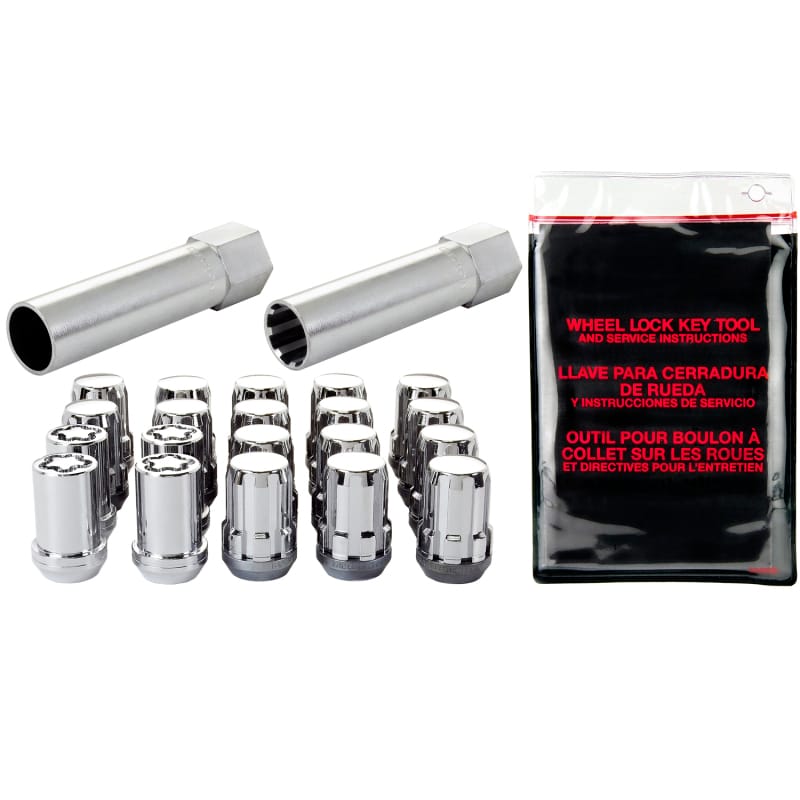 McGard — Tuner Style Cone Seat Wheel Installation Kit-Chrome