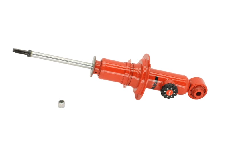KYB — KYB AGX manually-adjustable shocks and struts allow you to design your own ride control performance without special tools, quickly and as often as you want. Enthusiasts can increase individual corner damping rates up to 125% more than the vehicles OEM design.  For ease of access, depending on vehicle application, the KYB AGX either has an eight position knob or a four position screwdriver slot. However, both offer the same overall capability. One simple adjustment increases both rebound and comp
Damping Rate Adjustable Strut